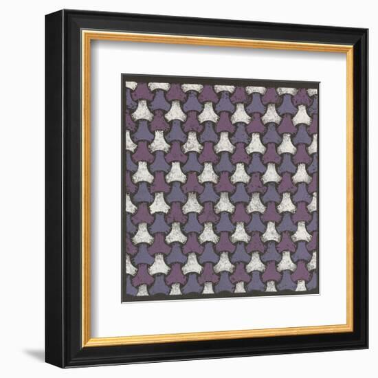 Interwoven Balls - Plum-Susan Clickner-Framed Giclee Print