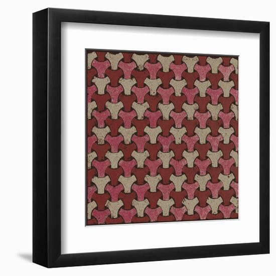 Interwoven (Red)-Susan Clickner-Framed Giclee Print