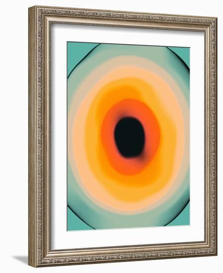 Interzone 2-Jazzberry Blue-Framed Giclee Print