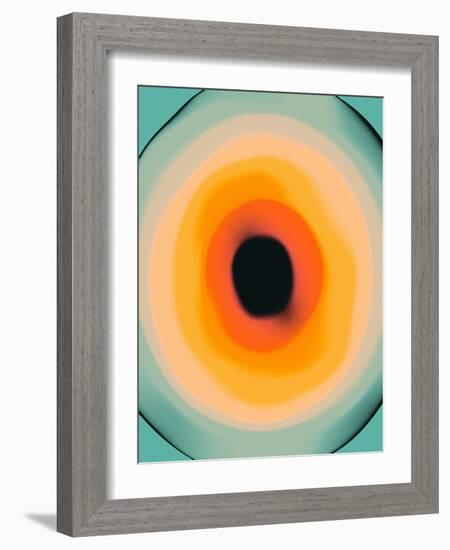 Interzone 2-Jazzberry Blue-Framed Giclee Print