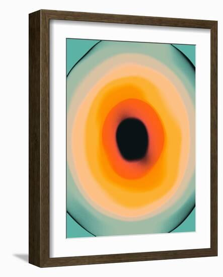 Interzone 2-Jazzberry Blue-Framed Giclee Print