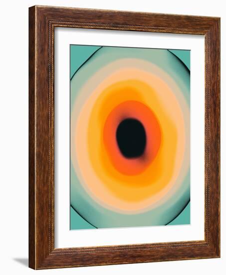 Interzone 2-Jazzberry Blue-Framed Giclee Print