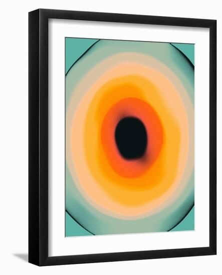 Interzone 2-Jazzberry Blue-Framed Giclee Print