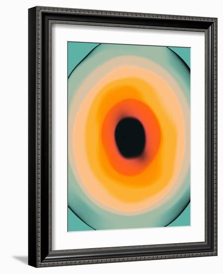 Interzone 2-Jazzberry Blue-Framed Giclee Print