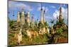 Inthein (Indein), Paya Shwe Inn Thein, Group of Stupas Dated 17th to 18th Century-Nathalie Cuvelier-Mounted Photographic Print