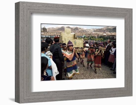 Inti Rayma Festival, Cuzco, Peru, South America-Rob Cousins-Framed Photographic Print