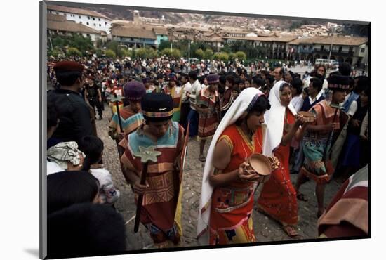Inti Rayma Festival, Cuzco, Peru, South America-Rob Cousins-Mounted Photographic Print