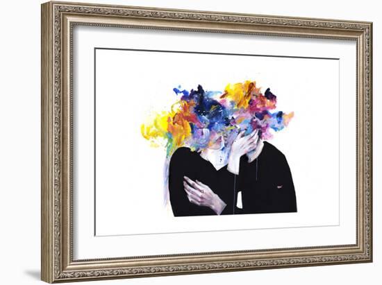 Intimacy on Display-Agnes Cecile-Framed Premium Giclee Print