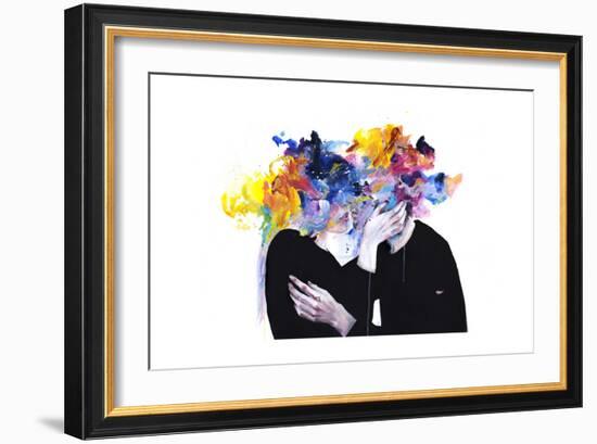 Intimacy on Display-Agnes Cecile-Framed Premium Giclee Print