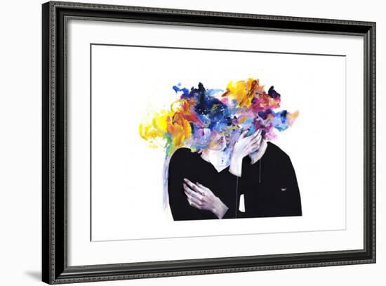 Intimacy on Display-Agnes Cecile-Framed Premium Giclee Print