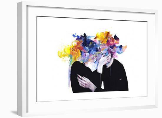 Intimacy on Display-Agnes Cecile-Framed Premium Giclee Print