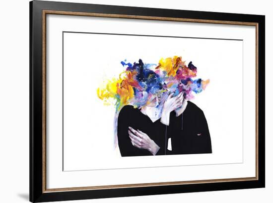 Intimacy on Display-Agnes Cecile-Framed Premium Giclee Print