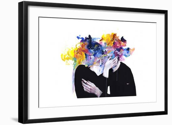 Intimacy on Display-Agnes Cecile-Framed Premium Giclee Print