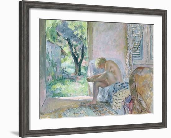 Intimacy, or Waking Up-Henri Lebasque-Framed Giclee Print