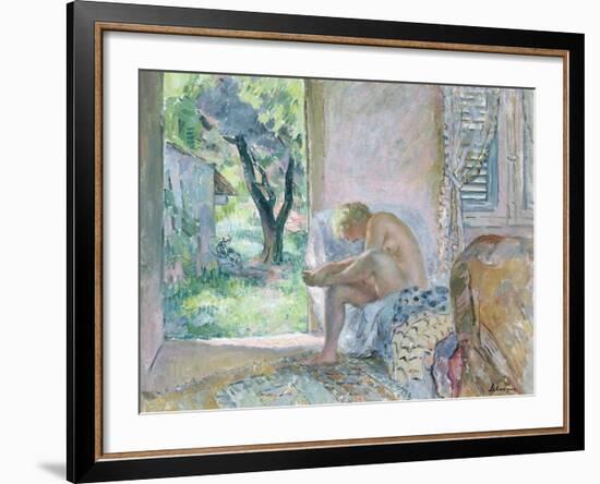 Intimacy, or Waking Up-Henri Lebasque-Framed Giclee Print