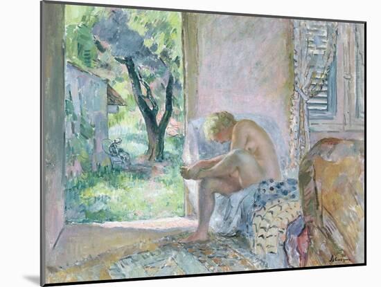 Intimacy, or Waking Up-Henri Lebasque-Mounted Giclee Print