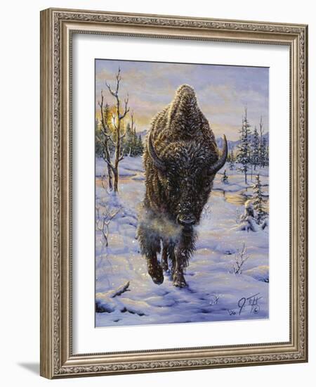 Intimidation-Jeff Tift-Framed Giclee Print