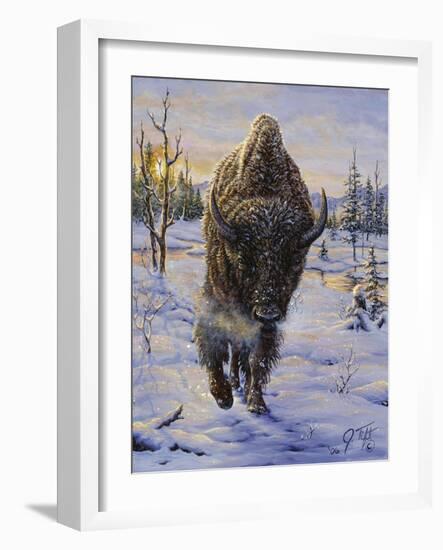 Intimidation-Jeff Tift-Framed Giclee Print