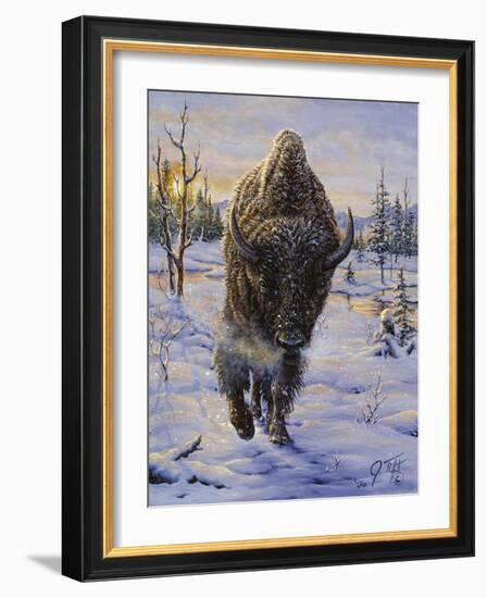 Intimidation-Jeff Tift-Framed Giclee Print