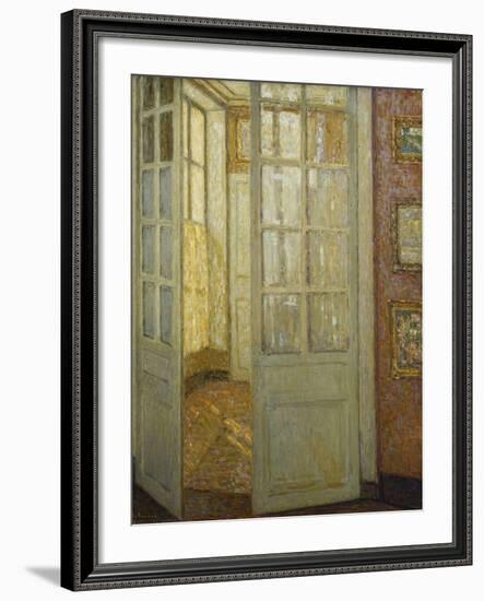 Intimite Rose Et Or, Versailles, 1930-Henri Eugene Augustin Le Sidaner-Framed Giclee Print