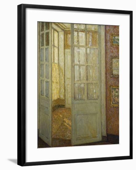 Intimite Rose Et Or, Versailles, 1930-Henri Eugene Augustin Le Sidaner-Framed Giclee Print