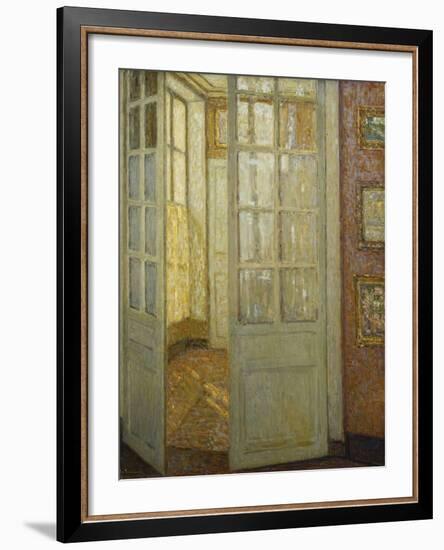 Intimite Rose Et Or, Versailles, 1930-Henri Eugene Augustin Le Sidaner-Framed Giclee Print