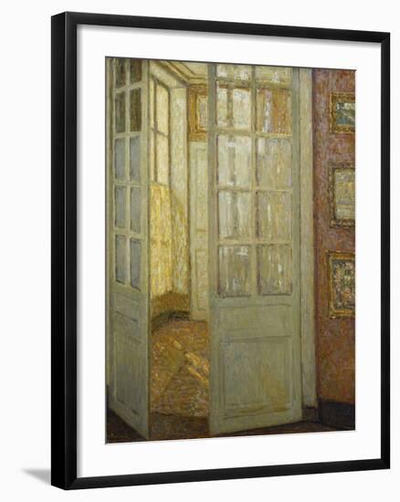 Intimite Rose Et Or, Versailles, 1930-Henri Eugene Augustin Le Sidaner-Framed Giclee Print