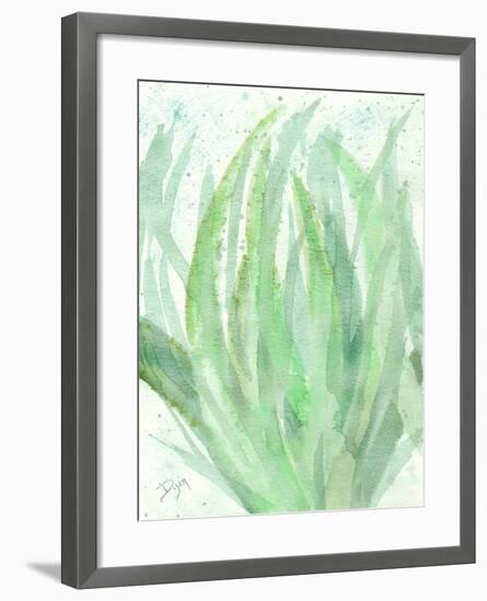 Into Green 1-Beverly Dyer-Framed Art Print