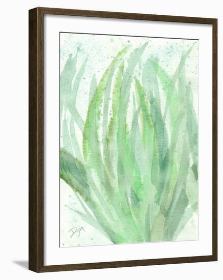 Into Green 1-Beverly Dyer-Framed Art Print