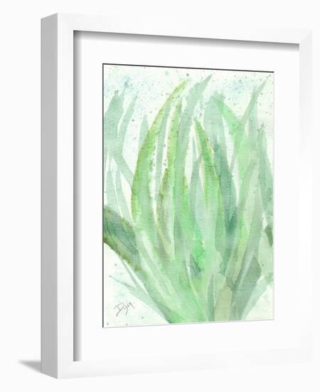 Into Green 1-Beverly Dyer-Framed Art Print