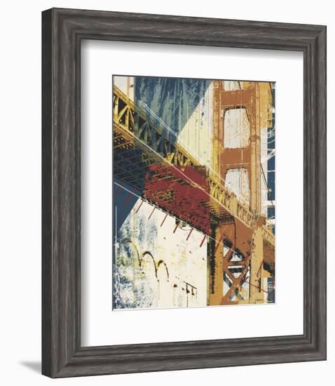 Into Manhattan I-Noah Li-Leger-Framed Art Print