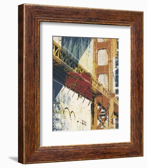 Into Manhattan I-Noah Li-Leger-Framed Art Print