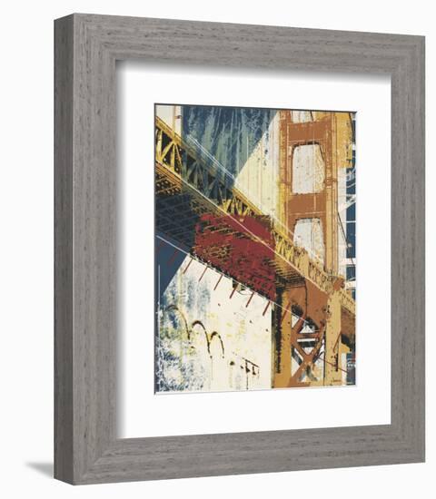 Into Manhattan I-Noah Li-Leger-Framed Art Print