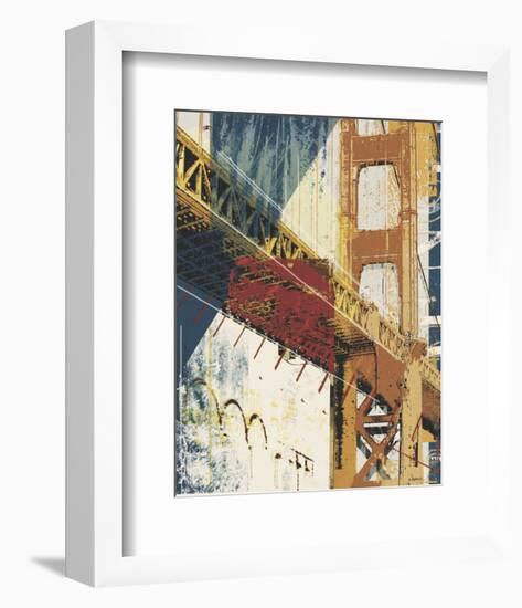 Into Manhattan I-Noah Li-Leger-Framed Art Print