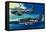 Into the Blue: American War-Planes-Wilf Hardy-Framed Premier Image Canvas