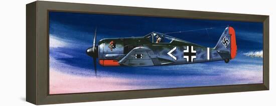 Into the Blue: German Aircraft of World War II-Wilf Hardy-Framed Premier Image Canvas