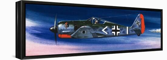 Into the Blue: German Aircraft of World War II-Wilf Hardy-Framed Premier Image Canvas