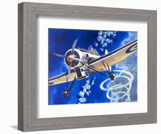 Into the Blue: The High Flyers-Wilf Hardy-Framed Giclee Print