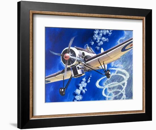 Into the Blue: The High Flyers-Wilf Hardy-Framed Giclee Print