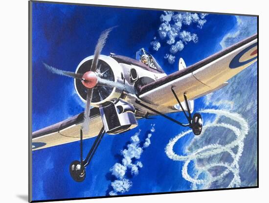 Into the Blue: The High Flyers-Wilf Hardy-Mounted Giclee Print