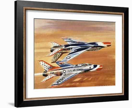 Into the Blue: Thunderbirds-Wilf Hardy-Framed Giclee Print