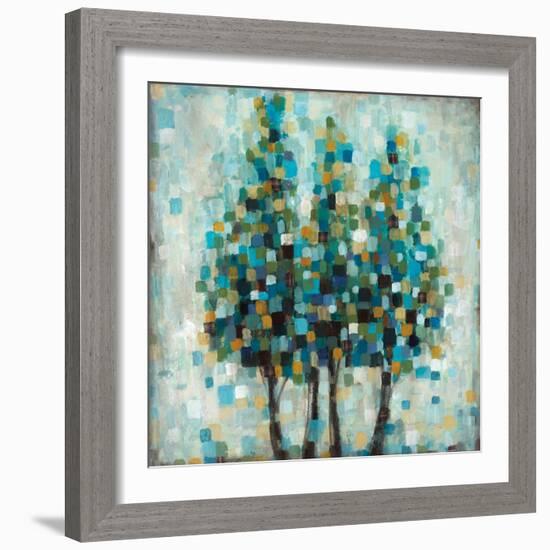 Into the Blue-Wani Pasion-Framed Art Print