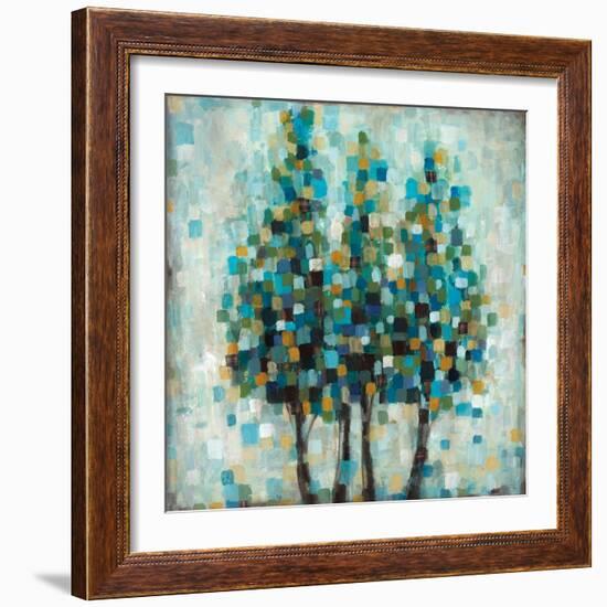 Into the Blue-Wani Pasion-Framed Art Print