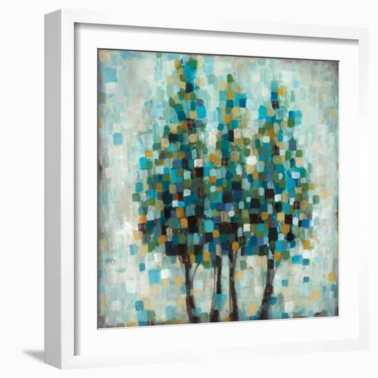 Into the Blue-Wani Pasion-Framed Art Print