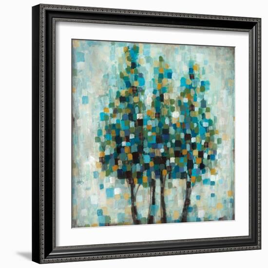 Into the Blue-Wani Pasion-Framed Art Print