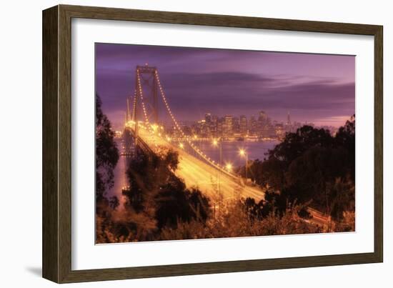 Into the City, San Francisco-Vincent James-Framed Photographic Print