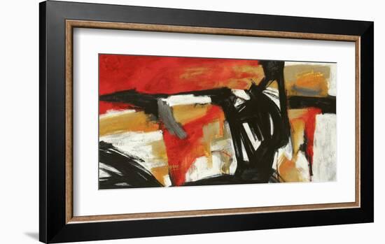 Into the fire-Jim Stone-Framed Art Print