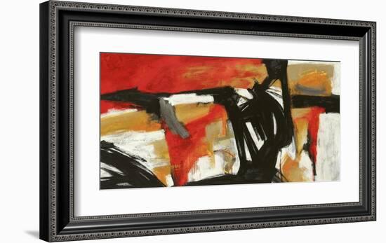 Into the fire-Jim Stone-Framed Art Print