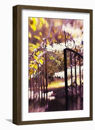 Into the Garden, 2018-Helen White-Framed Giclee Print