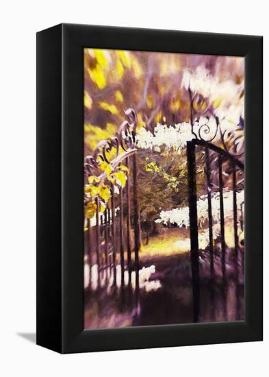 Into the Garden, 2018-Helen White-Framed Premier Image Canvas